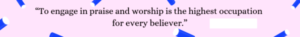 Praise and Worship