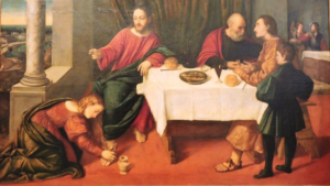Why did Jesus wash His disciples' feet