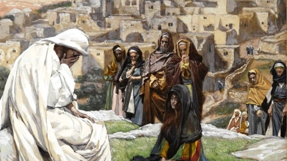 bible story of lazarus death