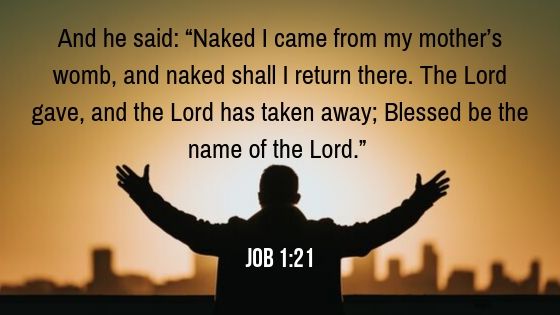 Job 1:21 NKJV