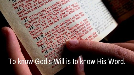 How do I know the Will of God in my Life?
