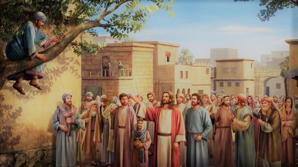 Jesus Visits Zacchaeus