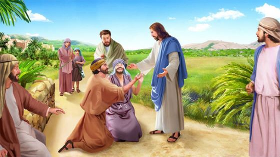 The Healing of the Two Blind Men 