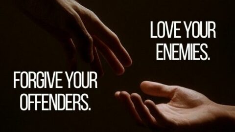god says love your enemies