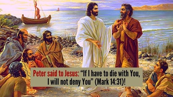 Jesus Predicts Peter's Denial 