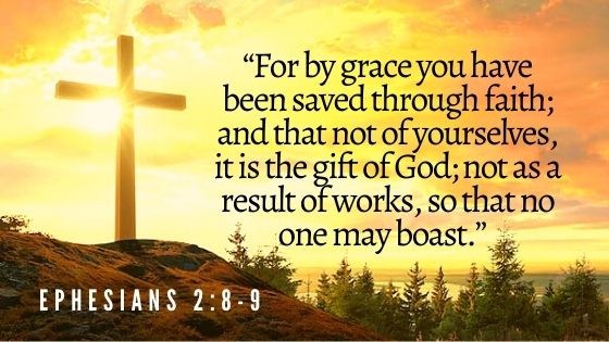 We are saved by grace