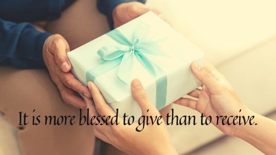 Giving Should Be Unconditional