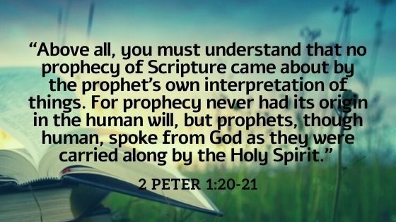 2 Peter 1:20-21, NKJV