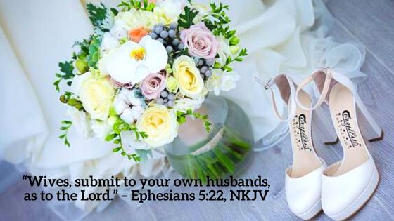 Wives, submit to your husbands