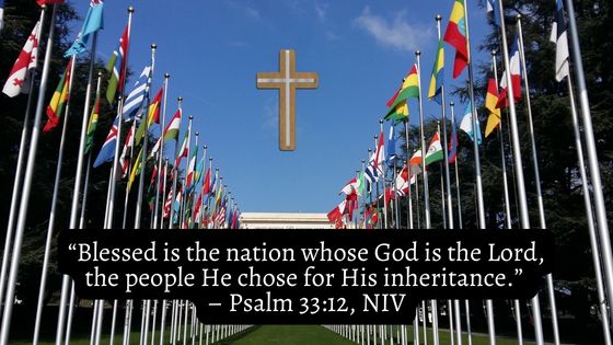 Blessed is the nation whose God is the Lord