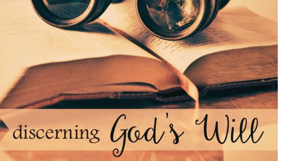 Discerning God's Will